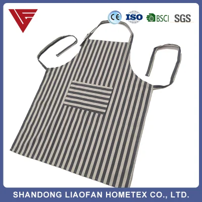 Oil Proof Cleaning Kitchen Home Work Clothes Cotton Apron Cooking Clothes Gardening with Pockets Bakery Apron